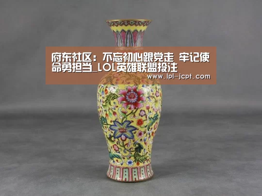 府东社区:不忘初心跟党走 牢记使命勇担当_LOL英雄联盟投注 (图3) LOL英雄联盟投注